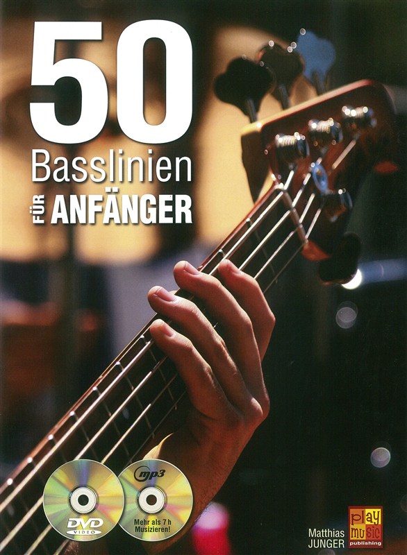 50 Basslinien Für Anfänger (Book/CD/DVD)