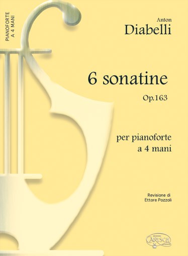 Anton Diabelli: 6 Sonatine, Op.163, per Pianoforte a 4 Mani