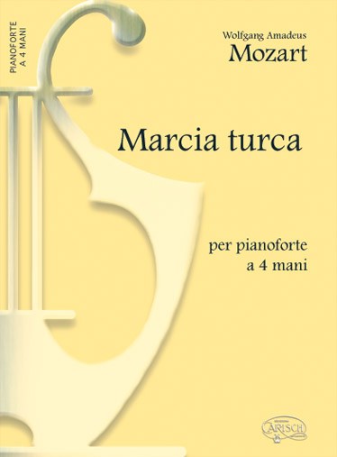 Mozart Marcia Turca Pf4hnds Bk