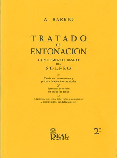 Tratado de Entonación, 2°: Ejercicios Musicales en Todos Los Tonos