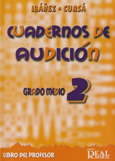 Cuadernos de Audición, Grado Medio 2 (Libro del Profesor)