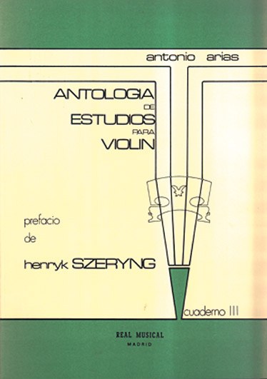 Antología de Estudios para Violín Volumen 3, Grado Medio