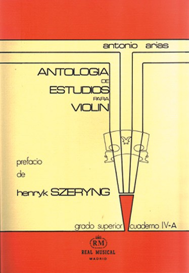 Antología de Estudios para Violín Volumen 4a, Grado Superior