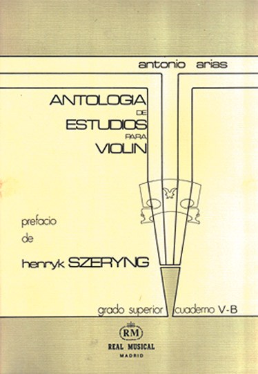 Antología de Estudios para Violín Volumen 5b, Grado Superior