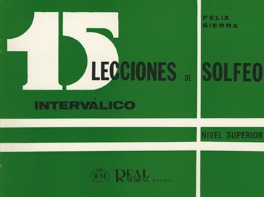 15 Lecciones de Solfeo Interválico, Nivel Superior
