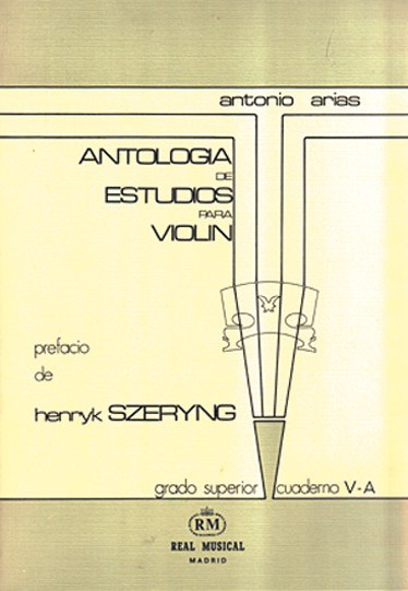 Antología de Estudios para Violín Volumen 5a, Grado Superior