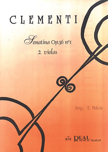 Muzio Clementi: Sonatina Op.36 No.1, para 2 Violas