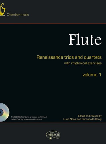 FLUTE TRIOS & QUARTETS VOL 1 BK/CD FLT