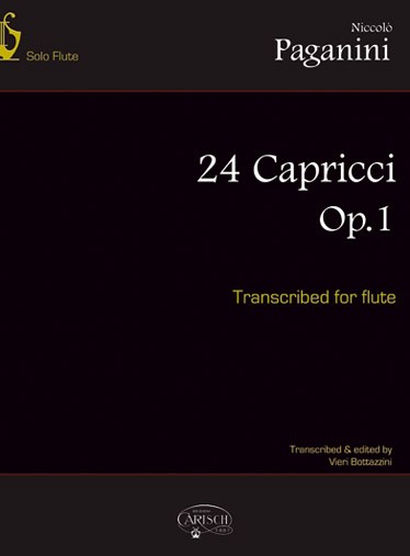 PAGANINI NICCOLAI 24 CAPRICCI FOR FLUTE