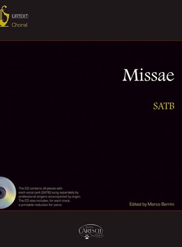 MISSAE CHOR ANTHOLOGY (BERRINI) BK/CD