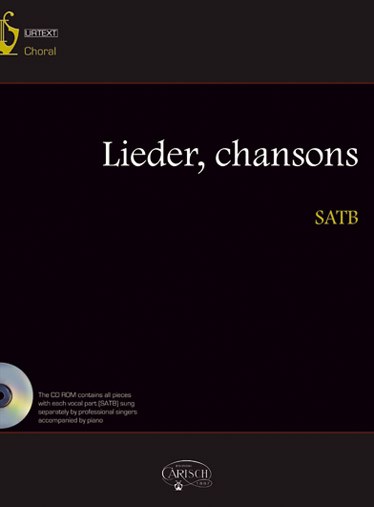 LIEDER CHANSONS CHOR BK/CD