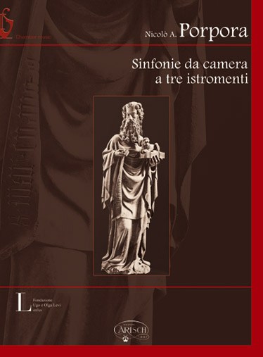 PORPORA NICOLO SINFONIE A 3 ISTROMENTI FLT BK/CD