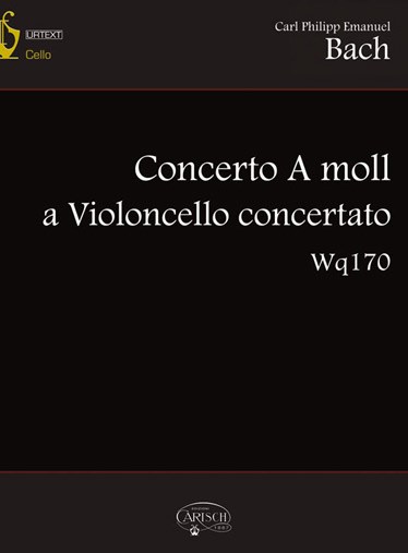 Carl Philipp Emanuel Bach: Concerto A moll a Violoncello concertato Wq170