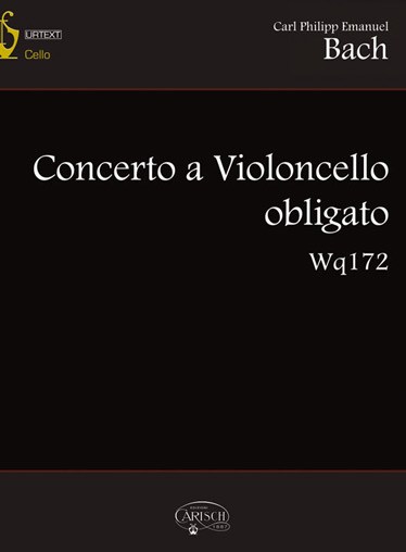Carl Philipp Emanuel Bach: Concerto Violoncello Wq172+CD