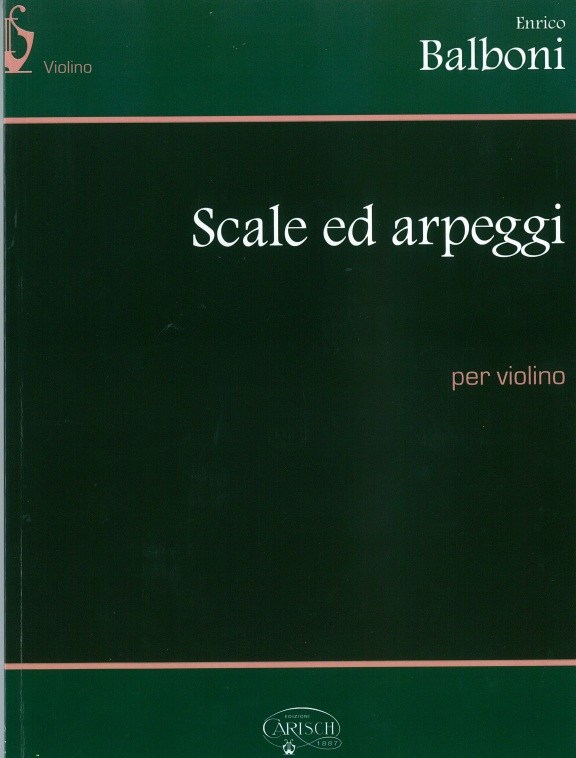 Enrico Balboni: Scale Ed Arpeggi Per Violino - Violin - Stepnote Aps