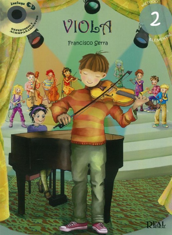 Francisco Serra: First Steps - Viola: Volume 2 (Book/CD)