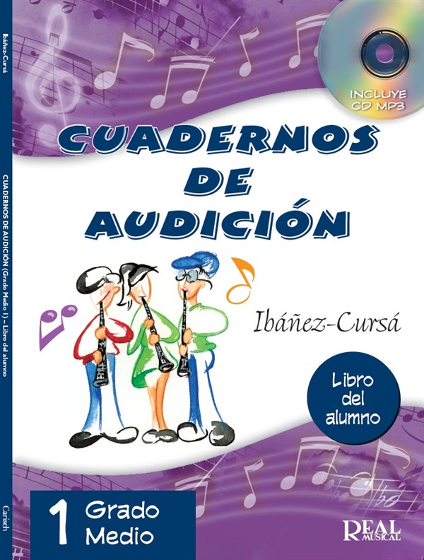 Cuadernos De Audición: Grado Medio - Libro Del Alumno (Book/CD)