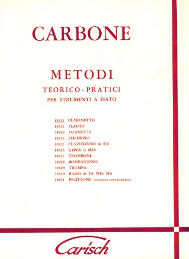 Carbone: Metodo Teorico-Pratico per Clarinetto