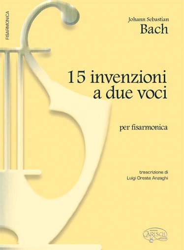 Johann Sebastian Bach: 15 Invenzioni a 2 Voci, per Fisarmonica