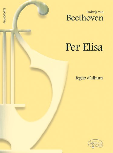 Ludwig Van Beethoven: Per Elisa (Foglio d?album)