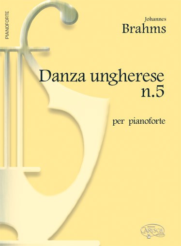 Brahms Danza Ungherese No5 Pf Bk