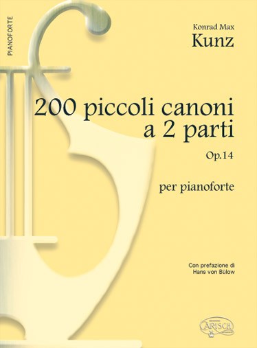 200 Piccoli Canoni, a 2 Parti Op.14, per Pianoforte