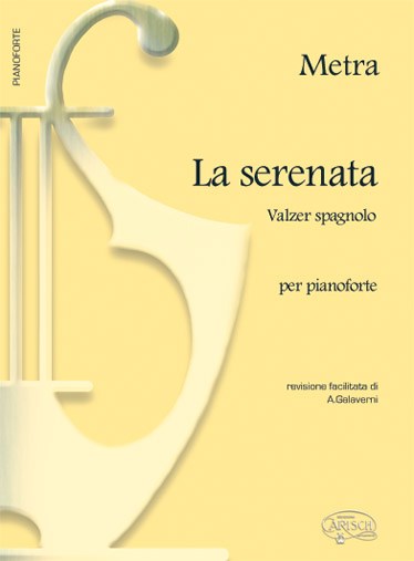 Metra Serenata Valzer Spagnolo Pf Bk