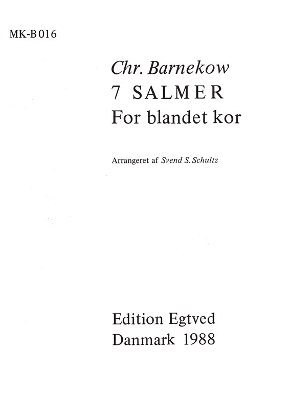 7 SALMER FOR BL. KOR