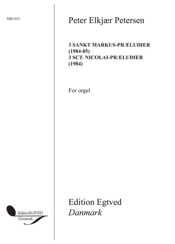 Peter Elkjær Petersen: Seks Præludier