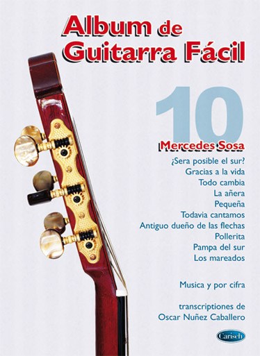 Album de Guitarra Fácil N.10 - Mercedes Sosa