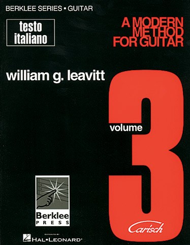 A Modern Method for Guitar, Volume 3 (Testo Italiano)