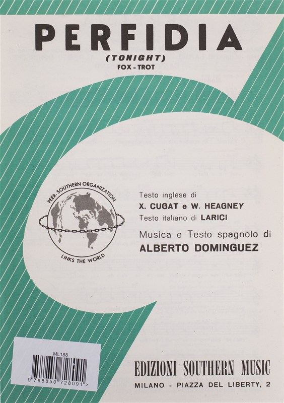 Alberto Dominguez: Perfidia