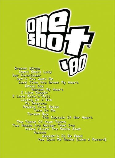 One Shot 80 Ml/Gtr Bk