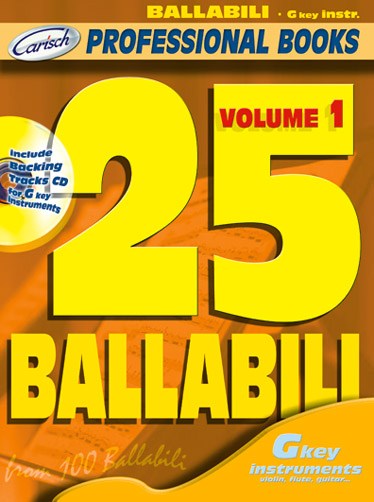 25 Ballabili, Volume 1 (Gkey Instr.)