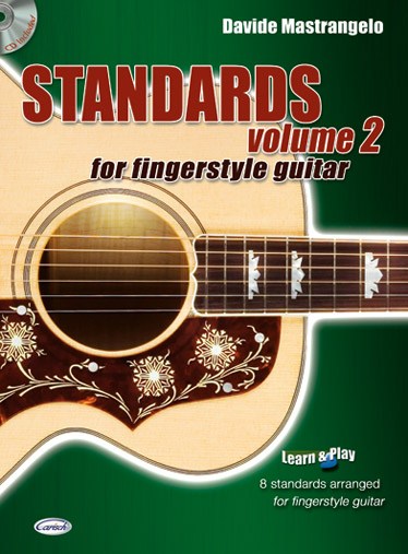 MASTRANGELO DAVIDE STANDARDS FINGERST GTR 2 BK/CD