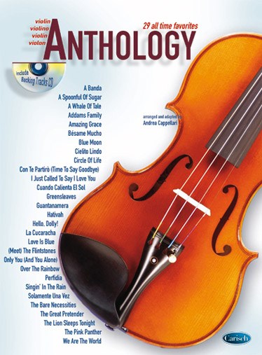 CAPPELLARI ANDREA ANTHOLOGY VIOLIN VOL 1 BK/CD
