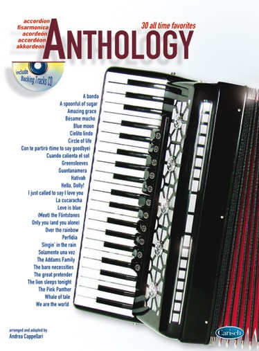 CAPPELLARI ANDREA ANTHOLOGY ACCORDEON 1 BK/CD