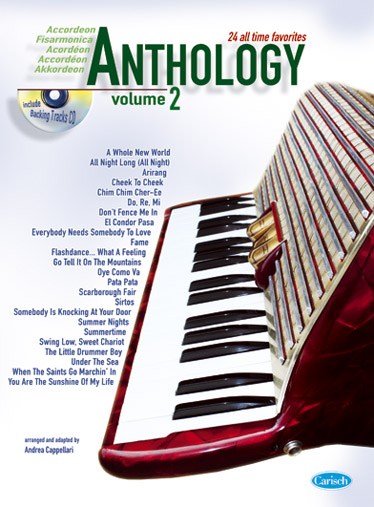 CAPPELLARI ANDREA ANTHOLOGY ACCORDEON 2 BK/CD