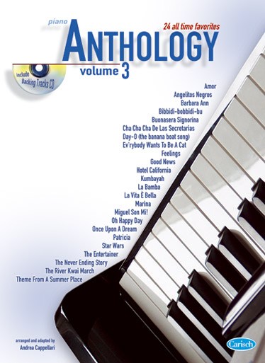 CAPPELLARI ANDREA ANTHOLOGY PIANO VOL 3 BK/CD