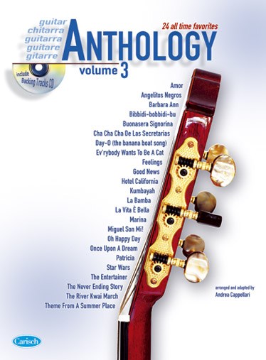 CAPPELLARI ANDREA ANTHOLOGY GUITAR VOL 3 BK/CD
