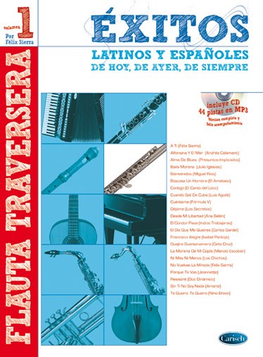 SIERRA F EXITOS LATINOS Y ESP FLT BK/CD