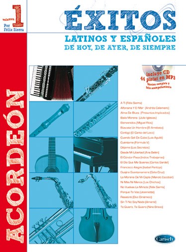SIERRA F EXITOS LATINOS Y ESP ACDN BK/CD