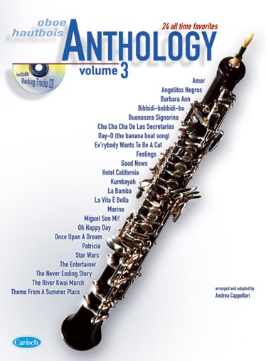 CAPPELLARI ANDREA ANTHOLOGY OBOE VOL 3 BK/CD
