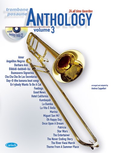 CAPPELLARI ANDREA ANTHOLOGY TROMBONE VOL 3 BK/CD