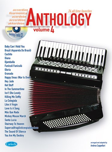 CAPPELLARI ANDREA ANTHOLOGY ACDN 4 BK/CD