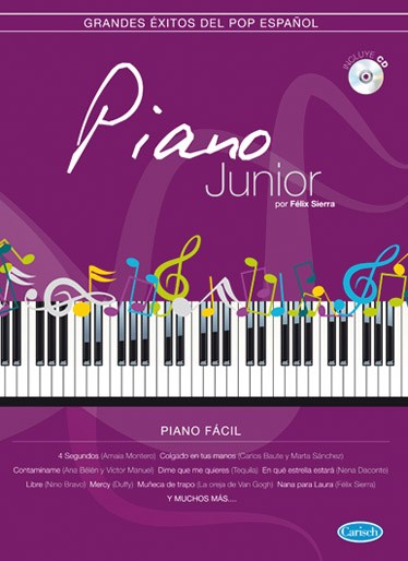 SIERRA F PIANO JUNIOR BK/CD