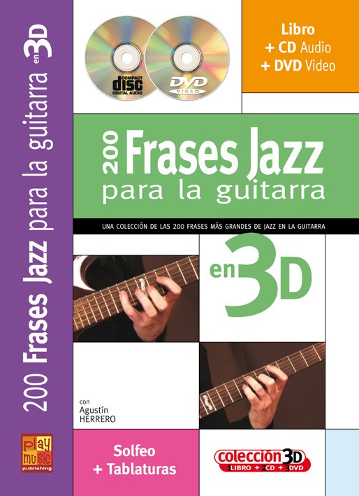 200 Frases Jazz para Guitara en 3D