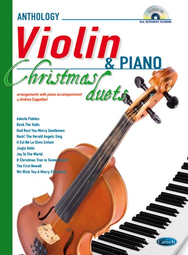 CAPPELLARI ANDREA ANTHOLOGY DUETS XMAS VLN BK/CD