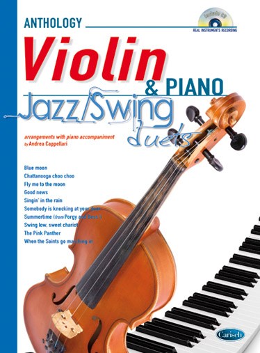 CAPPELLARI ANDREA JAZZ/SWING DUETS VLN/PF BK/CD
