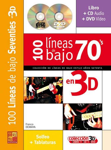 100 Líneas de Bajo Seventies en 3D